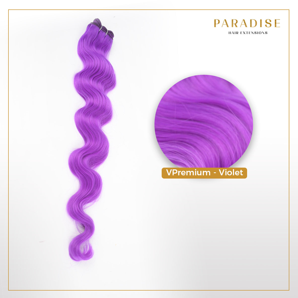 Extensión de Cabello Vegan Hair Violet